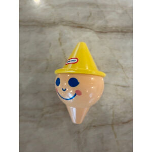 Vintage Baby Little Tikes clown spinning top Yellow & Beige Toy One Size